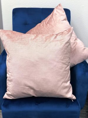 Blush Velvet Pillow 20" x 20"