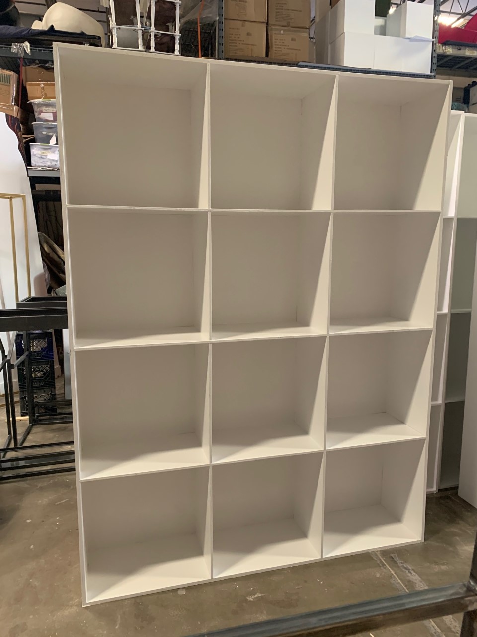 White Cube Shelf Unit Rental Vegas