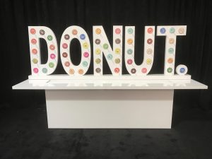 Donut Wall Table