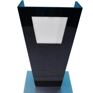 Black Laminate Podium Rental