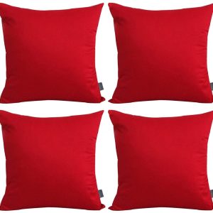 Red Accent Pillow 18" x 18"