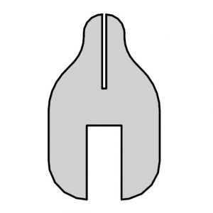 Cubical Shield  1/4" Plex 6' x 2'