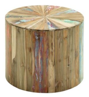 Reclaimed Wood Accent Table