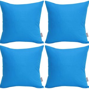 Sky Blue Pillow 18" x 18"