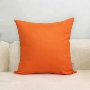 Orange Pillow Cover 18" x 18"