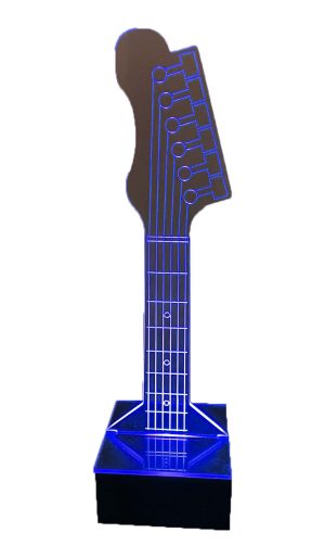 LED Guitar Neck Centerpiece