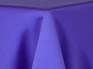 Purple Matte Satin Linen 96"