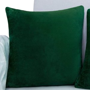 Emerald Green Velvet Pillow 20" x 20"