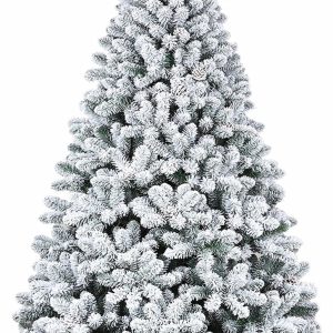 Snow Covered Pine Tree (7.5ft)
