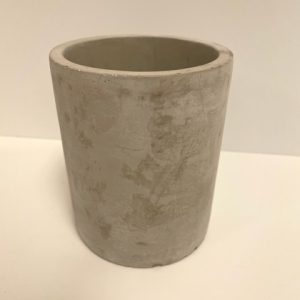 Concrete Cylinder Vase 5"