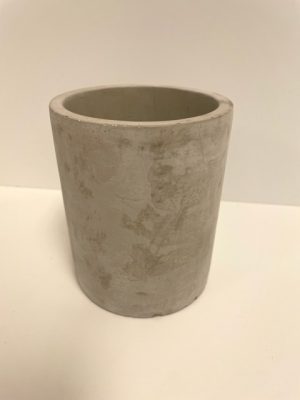 Concrete Cylinder Vase 5"