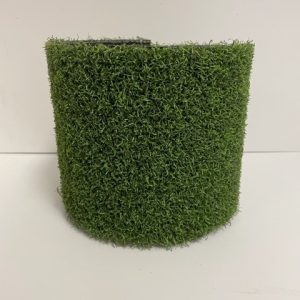 Turf Covered Glass Cylinder 6"