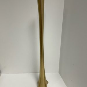 Gold Glass Eiffel Tower Vase 28"