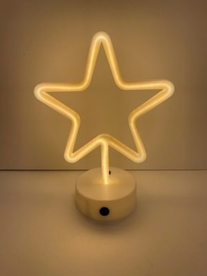 LED Star 10'x 7" battery operated