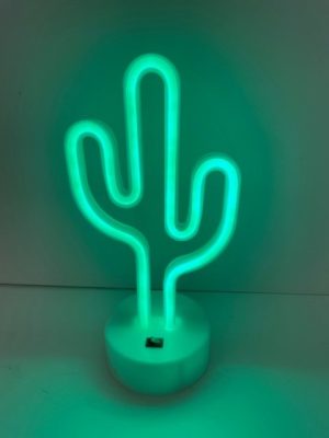 LED CACTUS 10" Battery Operated