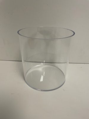 Acrylic Clear Cylinder Vase 6"