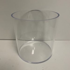 Acrylic Clear Cylinder vase 5"