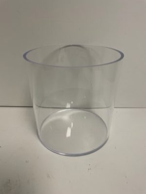 Acrylic Clear Cylinder vase 5"