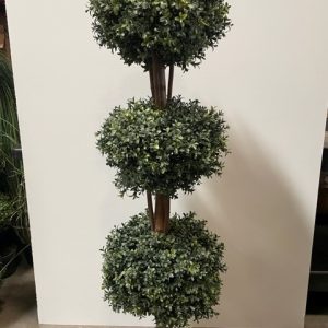 Boxwood 3 Sphere Topiary Tree 60"