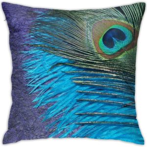 Peacock Accent Pillow 18" x 18"