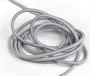 6 Elastic Stanchion Cord - Gray