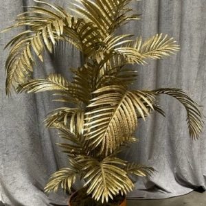 Gold Artificial Palm Tree 6'