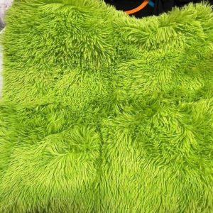 Lime green Fluffy Pillow 24" x 24"