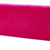 Bea Hot Pink Velvet Tufted Sofa - Image 6