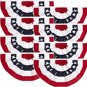 American Flag Bunting 1.5't x 3'w