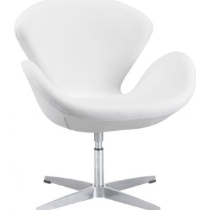 White Swan Accent Chair