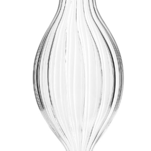 Clear Glass Boutique Bud Vase 6"