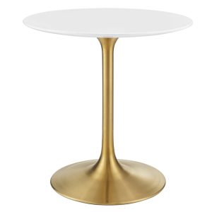 White/Gold Lippa Low Cocktail Table