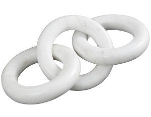 Marble Chain Link Sculpture