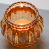 Amber Tea Light Votive 3" - Image 2