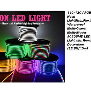Neon RGB Light Rope 32'