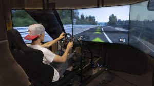 Racing Simulator - Triple Screen Deluxe - Single Player (Up to 4 Hours)