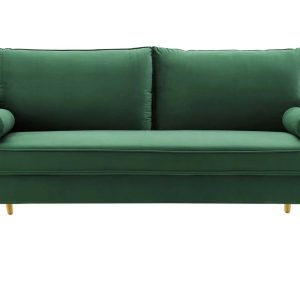 Revive Emerald Green Velvet Sofa